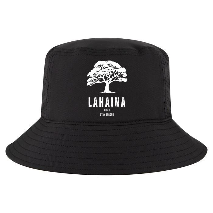 Maui Hawaii Strong Maui Wildfire Lahaina Survivor Cool Comfort Performance Bucket Hat