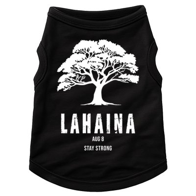 Maui Hawaii Strong Maui Wildfire Lahaina Survivor Doggie Tank