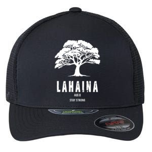 Maui Hawaii Strong Maui Wildfire Lahaina Survivor Flexfit Unipanel Trucker Cap