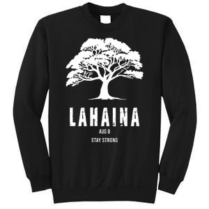 Maui Hawaii Strong Maui Wildfire Lahaina Survivor Sweatshirt