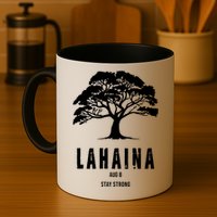 Maui Hawaii Strong Maui Wildfire Lahaina Survivor Mug