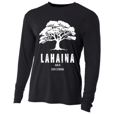 Maui Hawaii Strong Maui Wildfire Lahaina Survivor Cooling Performance Long Sleeve Crew