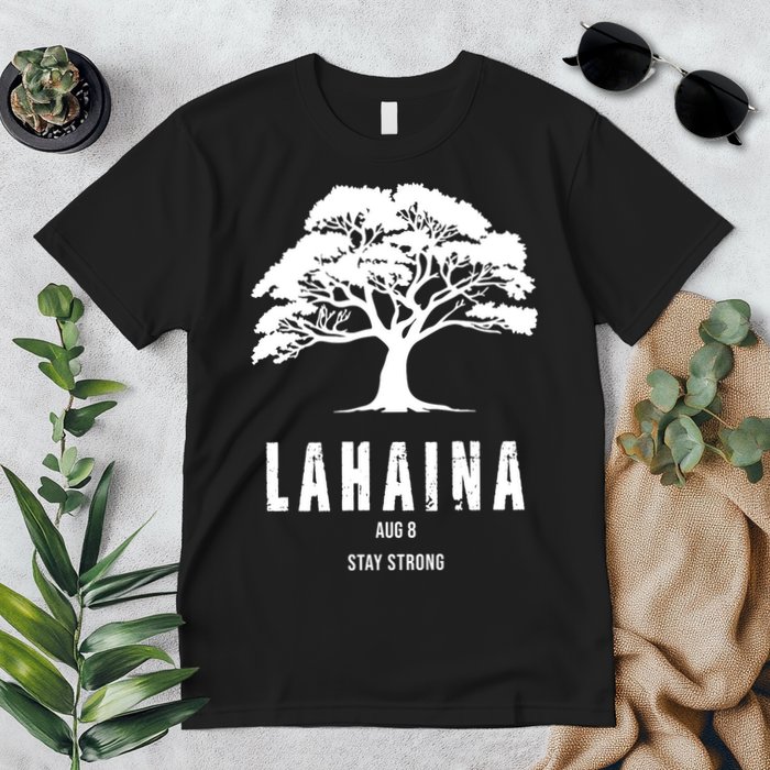 Maui Hawaii Strong Maui Wildfire Lahaina Survivor Premium T-Shirt