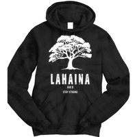 Maui Hawaii Strong Maui Wildfire Lahaina Survivor Tie Dye Hoodie
