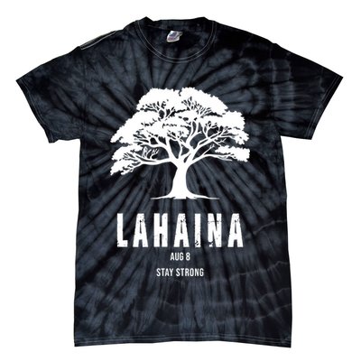 Maui Hawaii Strong Maui Wildfire Lahaina Survivor Tie-Dye T-Shirt
