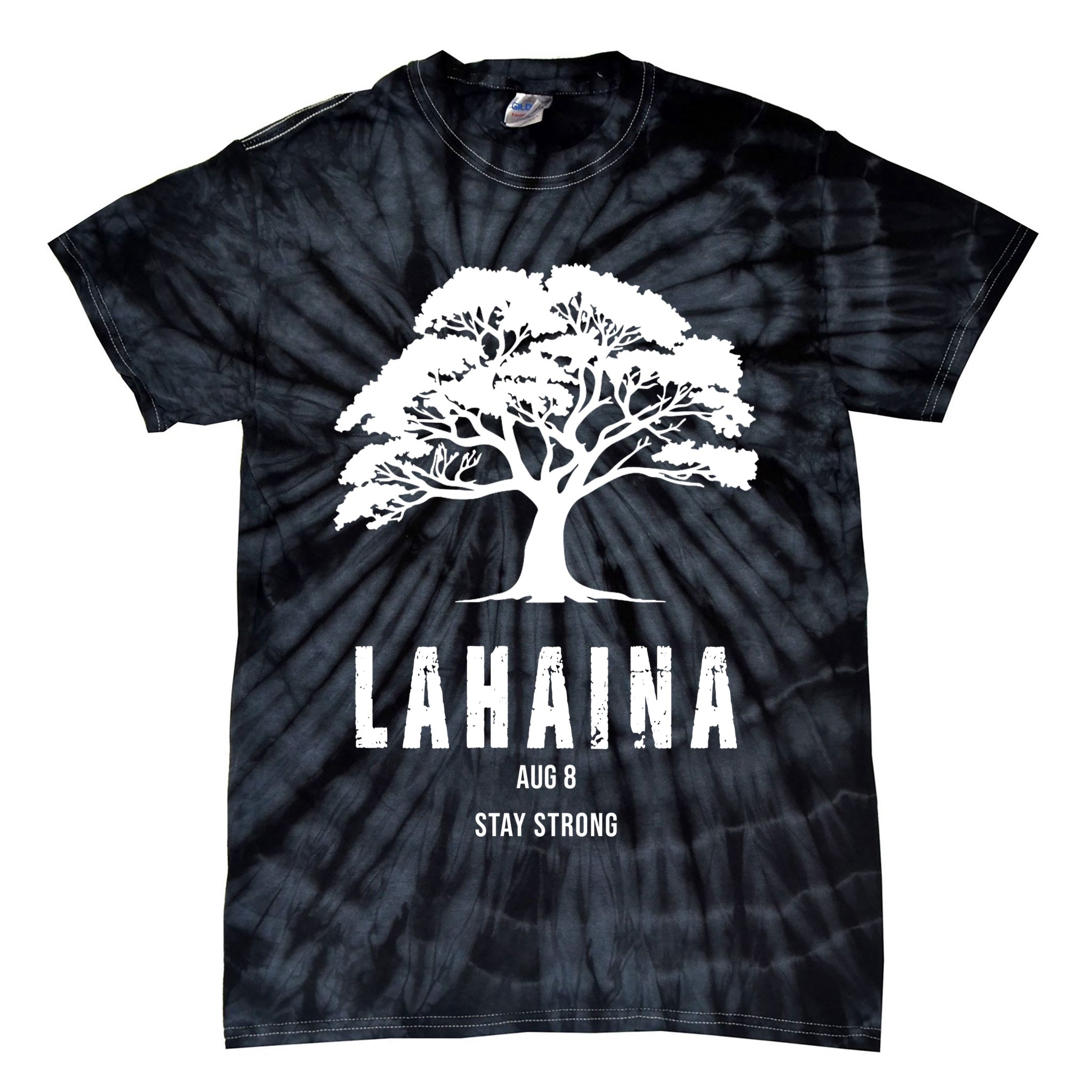 Maui Hawaii Strong Maui Wildfire Lahaina Survivor Tie-Dye T-Shirt