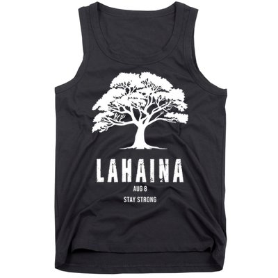 Maui Hawaii Strong Maui Wildfire Lahaina Survivor Tank Top