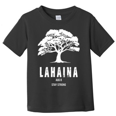 Maui Hawaii Strong Maui Wildfire Lahaina Survivor Toddler T-Shirt