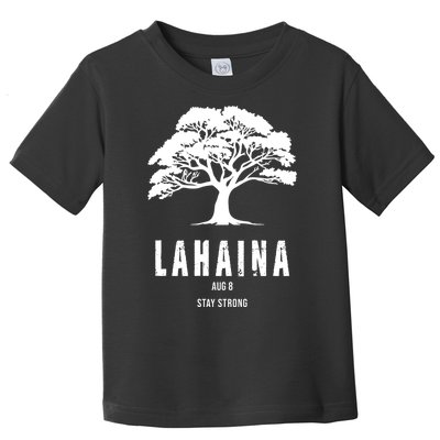 Maui Hawaii Strong Maui Wildfire Lahaina Survivor Toddler T-Shirt