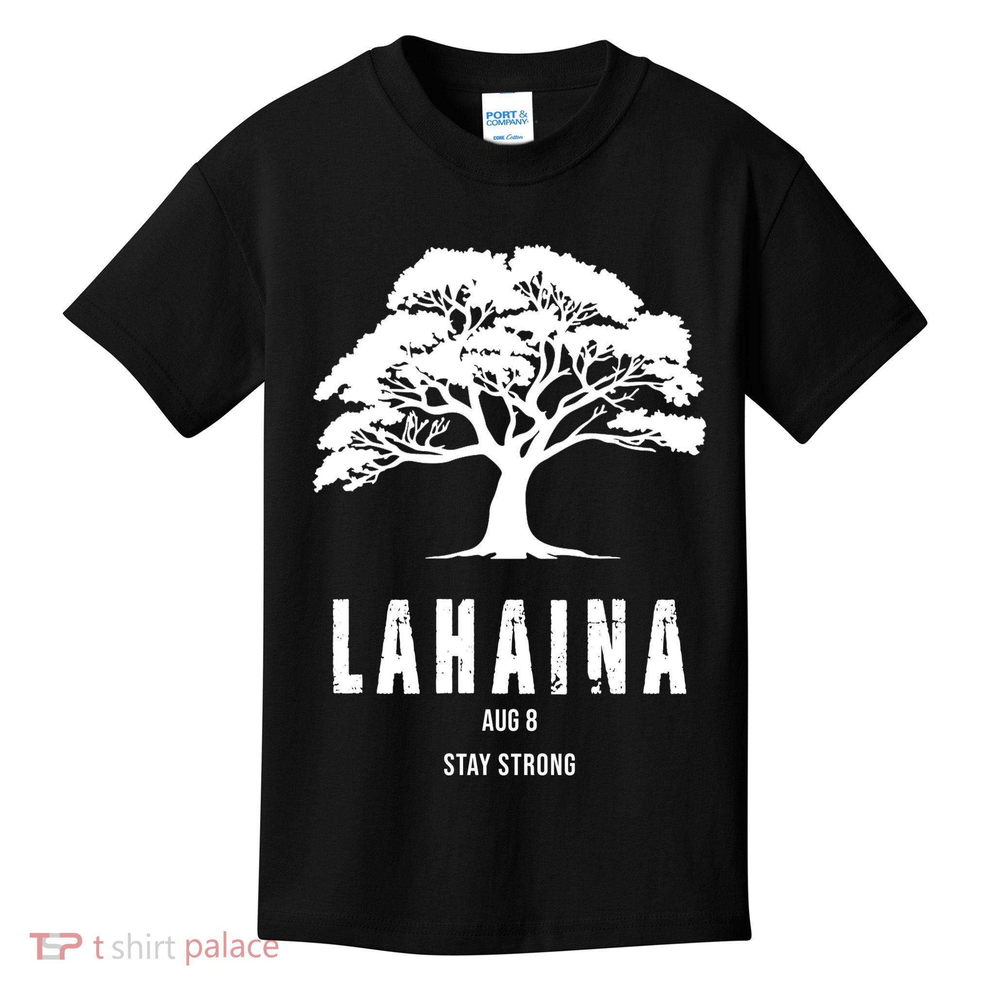 Maui Hawaii Strong Maui Wildfire Lahaina Survivor Kids T-Shirt