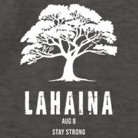 Maui Hawaii Strong Maui Wildfire Lahaina Survivor Vector Backpack