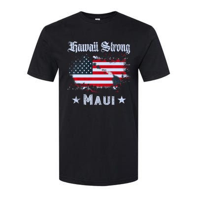 Maui Hawaii Strong Distressed Look Hawaii Softstyle® CVC T-Shirt