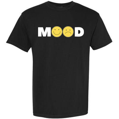Mood Happy Sad Smile Face Garment-Dyed Heavyweight T-Shirt