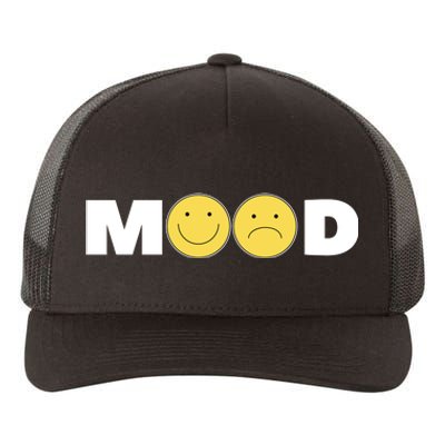 Mood Happy Sad Smile Face Yupoong Adult 5-Panel Trucker Hat