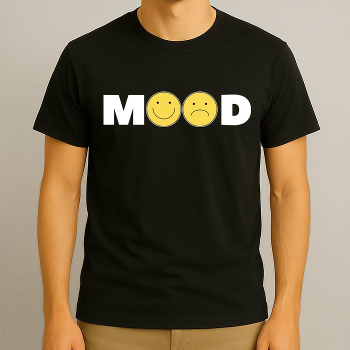 Mood Happy Sad Smile Face T-Shirt