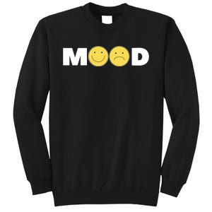 Mood Happy Sad Smile Face Tall Sweatshirt