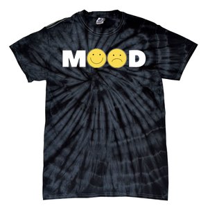 Mood Happy Sad Smile Face Tie-Dye T-Shirt