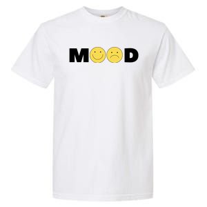 Mood Happy Sad Smile Face Garment-Dyed Heavyweight T-Shirt