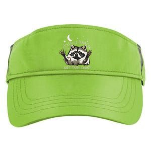 Meme Humor Trash Panda Quirky Unhinged Adult Drive Performance Visor