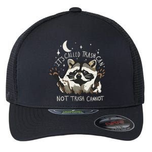 Meme Humor Trash Panda Quirky Unhinged Flexfit Unipanel Trucker Cap