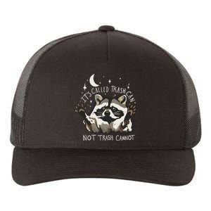 Meme Humor Trash Panda Quirky Unhinged Yupoong Adult 5-Panel Trucker Hat