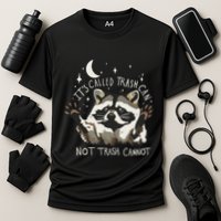 Meme Humor Trash Panda Quirky Unhinged Performance Shirt