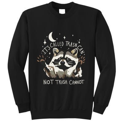 Meme Humor Trash Panda Quirky Unhinged Sweatshirt