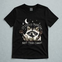 Meme Humor Trash Panda Quirky Unhinged T-Shirt