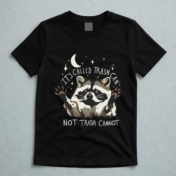 Meme Humor Trash Panda Quirky Unhinged T-Shirt