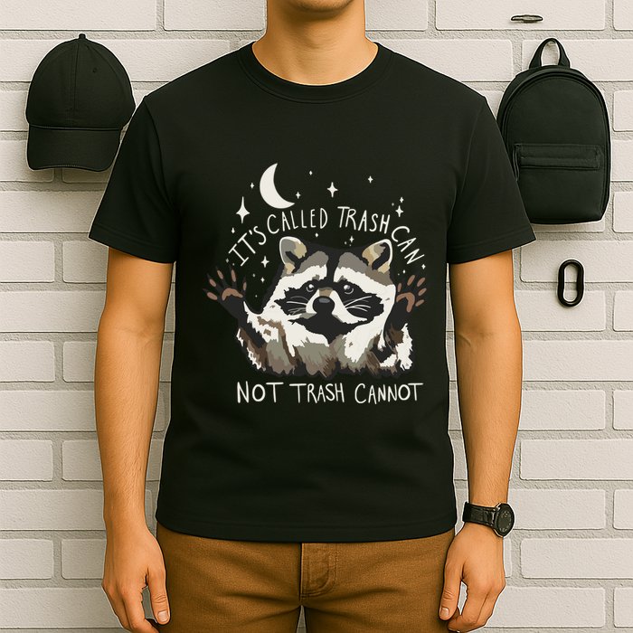 Meme Humor Trash Panda Quirky Unhinged T-Shirt