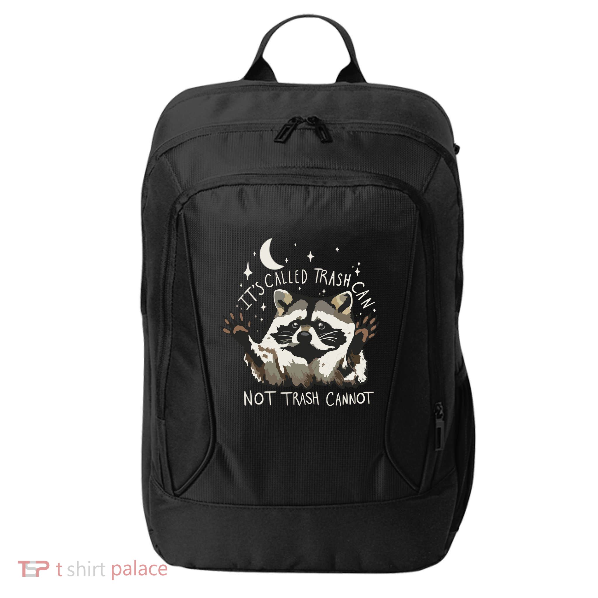 Meme Humor Trash Panda Quirky Unhinged City Backpack