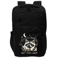 Meme Humor Trash Panda Quirky Unhinged Impact Tech Backpack