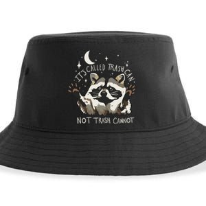 Meme Humor Trash Panda Quirky Unhinged Sustainable Bucket Hat