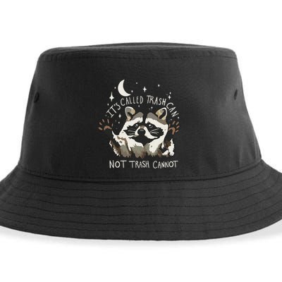 Meme Humor Trash Panda Quirky Unhinged Sustainable Bucket Hat