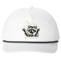 Meme Humor Trash Panda Quirky Unhinged Snapback Five-Panel Rope Hat