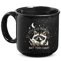 Meme Humor Trash Panda Quirky Unhinged 15oz Campfire Ceramic Mug