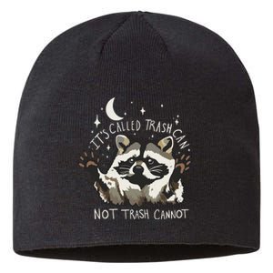 Meme Humor Trash Panda Quirky Unhinged Sustainable Beanie