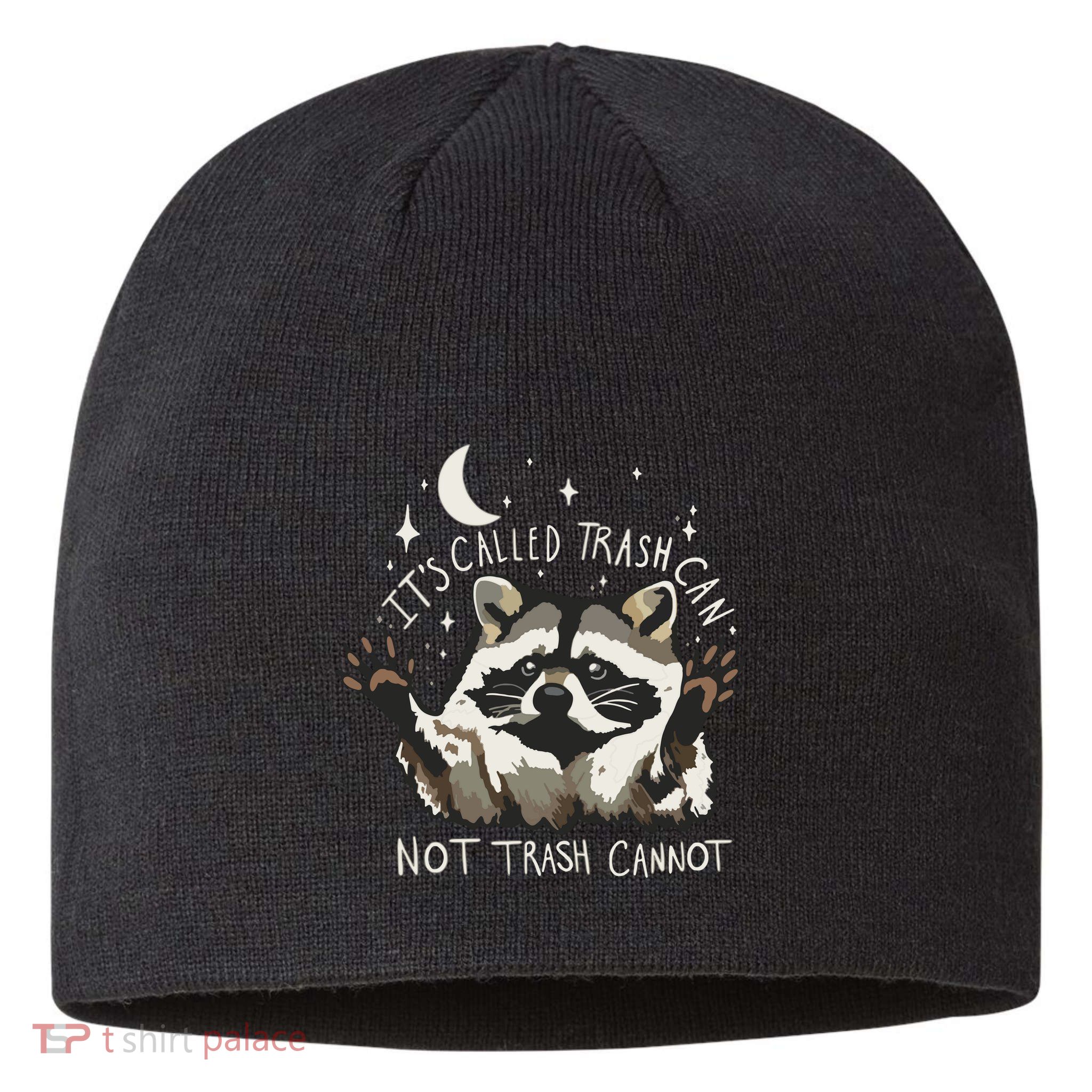 Meme Humor Trash Panda Quirky Unhinged Sustainable Beanie