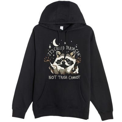 Meme Humor Trash Panda Quirky Unhinged Premium Pullover Hoodie