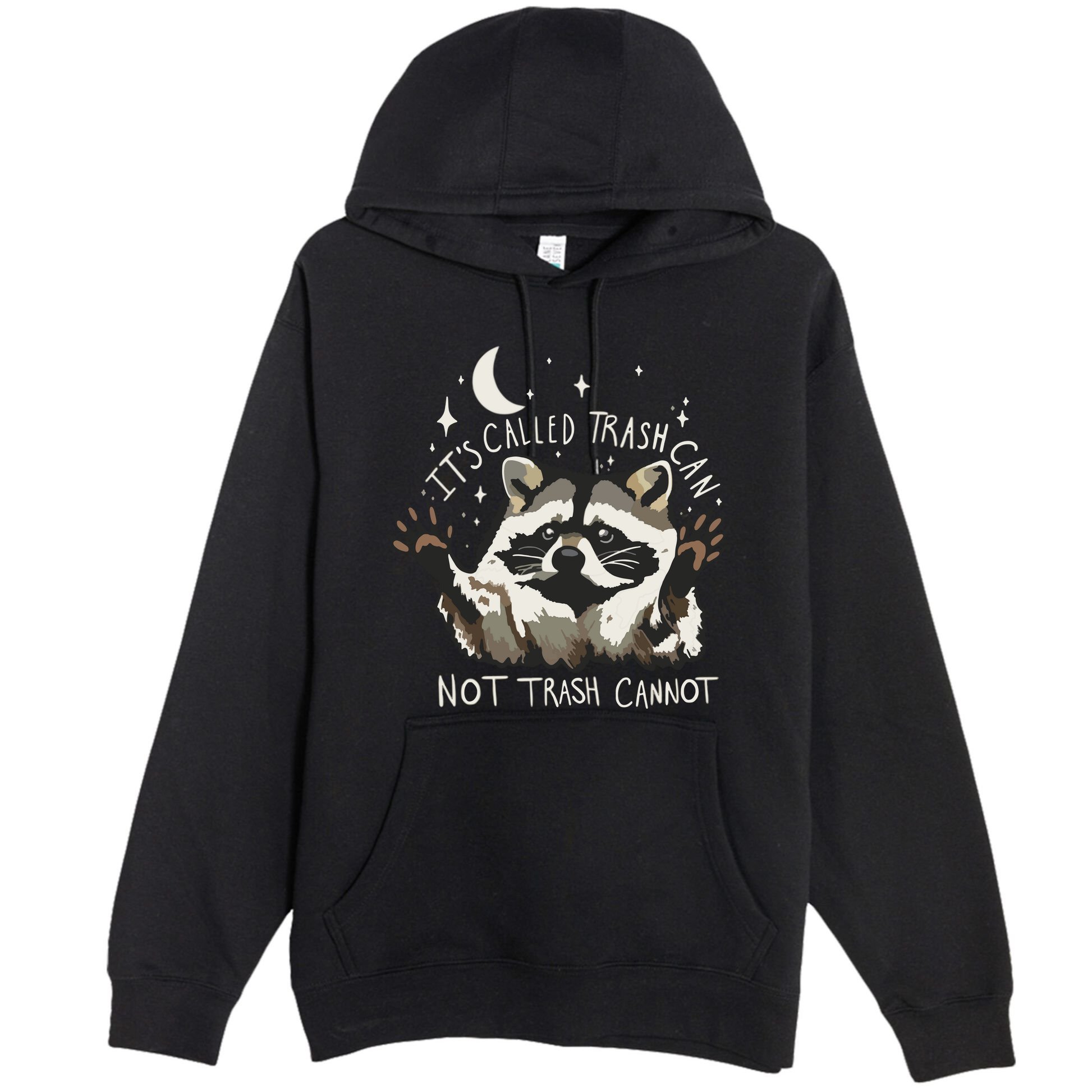 Meme Humor Trash Panda Quirky Unhinged Premium Pullover Hoodie