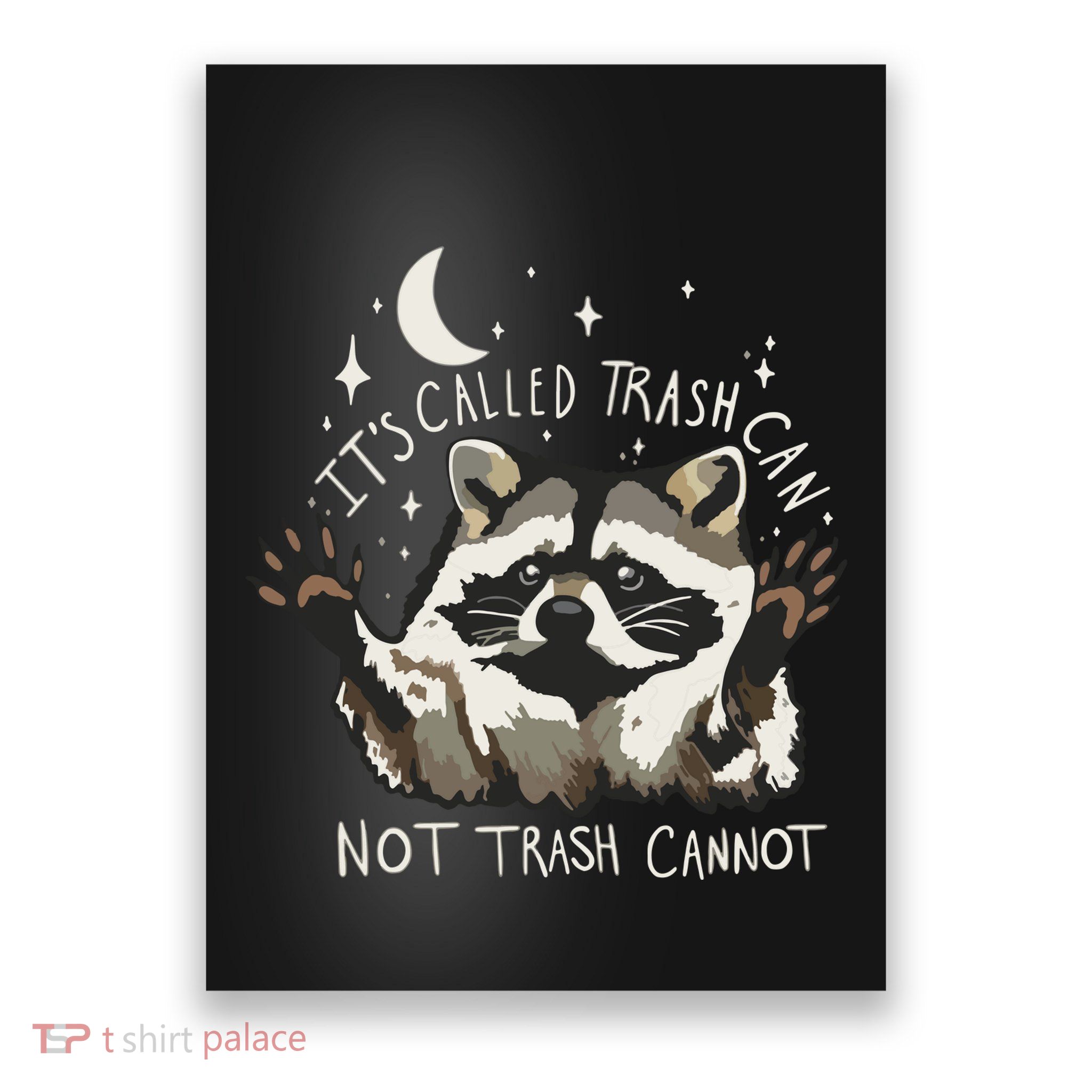 Meme Humor Trash Panda Quirky Unhinged Poster