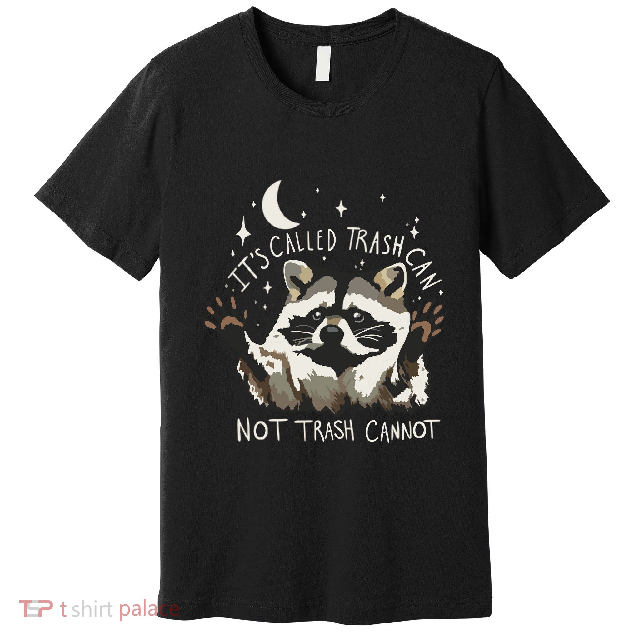 Meme Humor Trash Panda Quirky Unhinged Premium T-Shirt