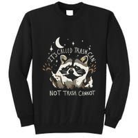 Meme Humor Trash Panda Quirky Unhinged Tall Sweatshirt