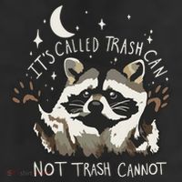 Meme Humor Trash Panda Quirky Unhinged 25L Jumbo Tote