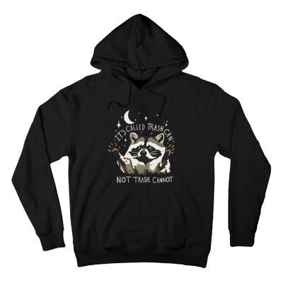 Meme Humor Trash Panda Quirky Unhinged Tall Hoodie