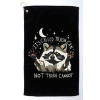 Meme Humor Trash Panda Quirky Unhinged Golf Towel
