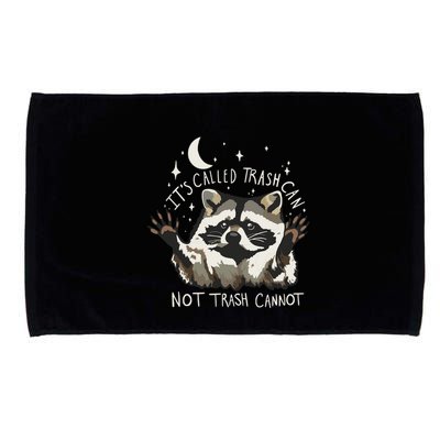 Meme Humor Trash Panda Quirky Unhinged Microfiber Hand Towel