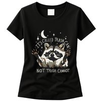 Meme Humor Trash Panda Quirky Unhinged Womens T-Shirt