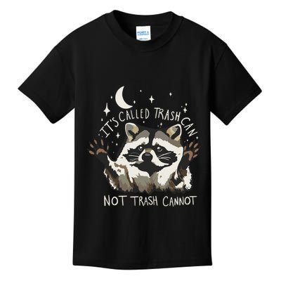 Meme Humor Trash Panda Quirky Unhinged Kids T-Shirt