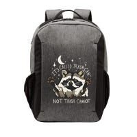 Meme Humor Trash Panda Quirky Unhinged Vector Backpack